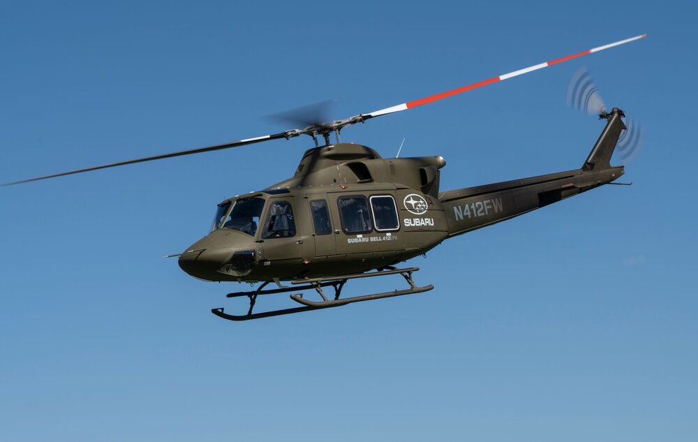 Bell Signs Fleet Purchase Agreement for 12 SUBARU Bell 412EPX